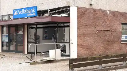 Unbekannte hatten im September den Geldautomaten der Volksbank Syke in Moordeich gesprengt. Er wird nicht wieder aufgebaut.