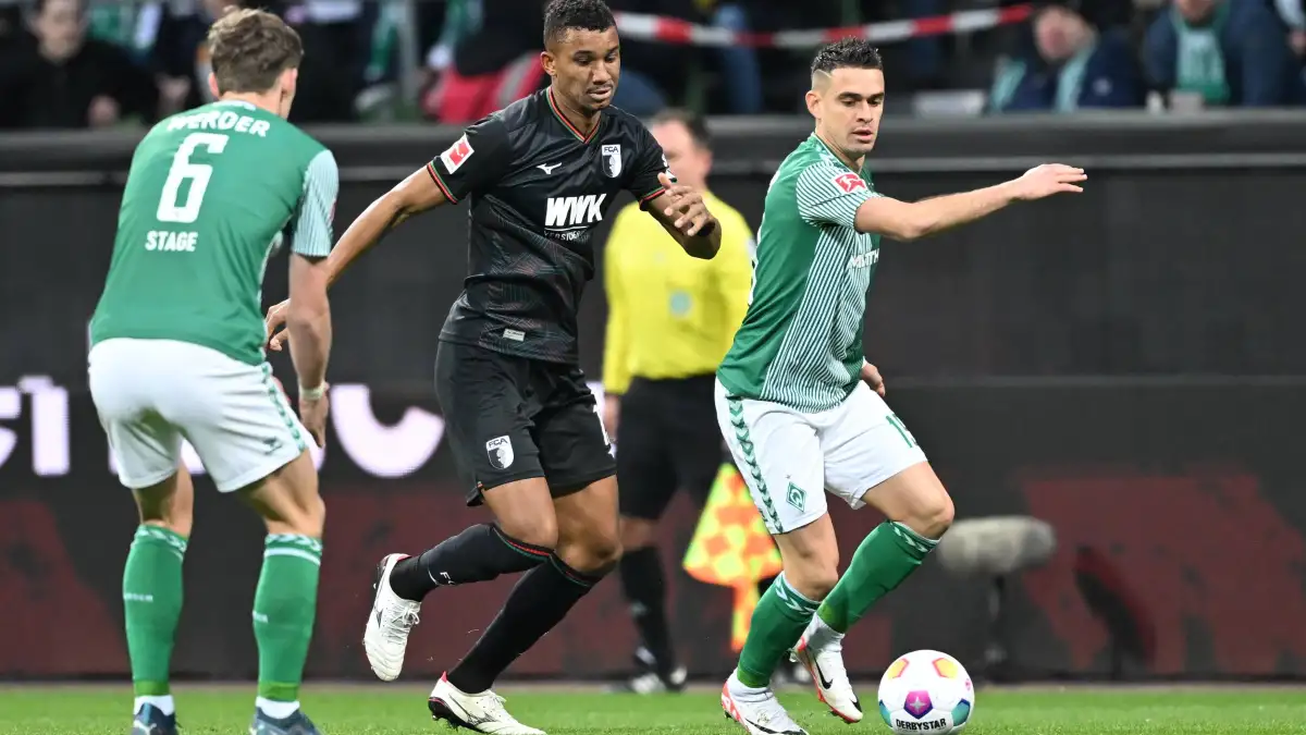 Tabelle: Werder Bremen Gegen Fc Augsburg Werder Bremen: Das Bundesligaspiel gegen Augsburg im Liveticker