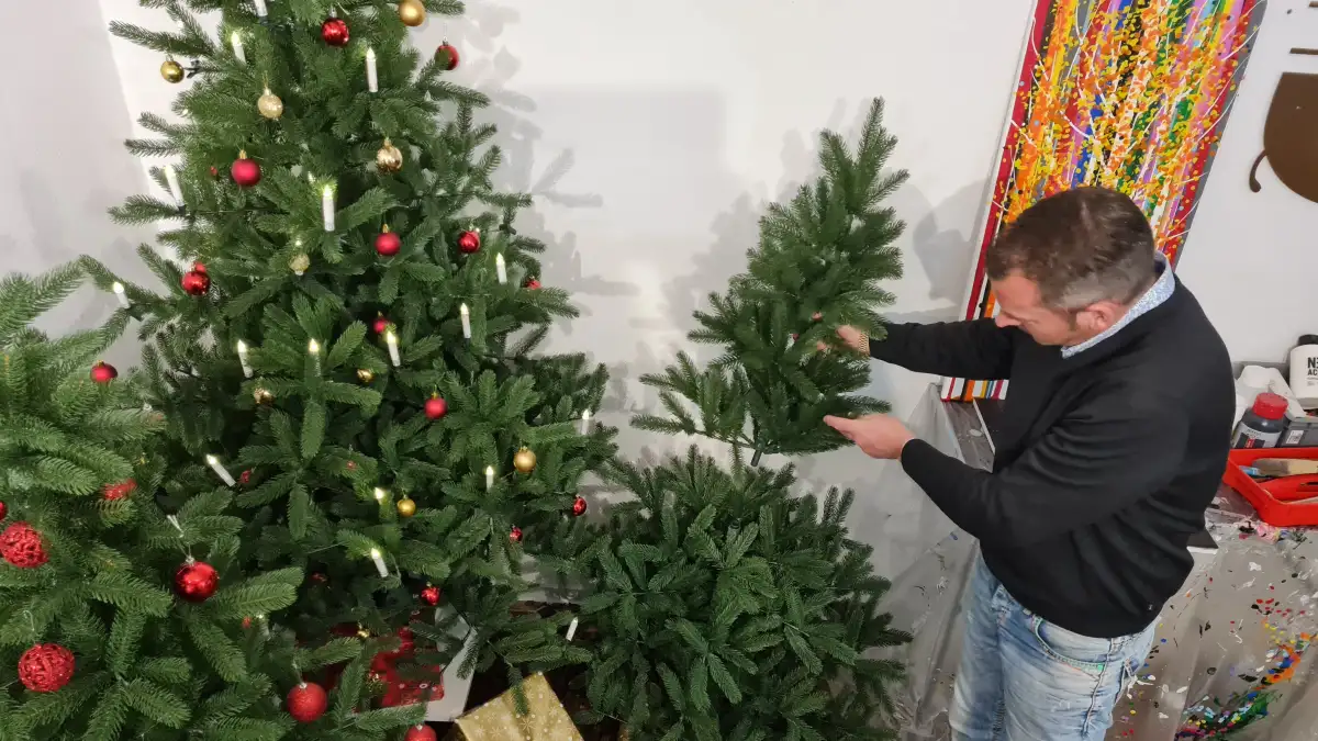 Worpsweder Händler empfiehlt Weihnachtsbaum aus Plastik