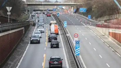 Seit April fließt der Verkehr deutlich langsamer über die A270.
