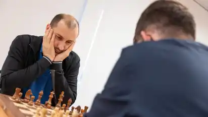 Hrvoje Stevic gelang in Viernheim ein Remis.