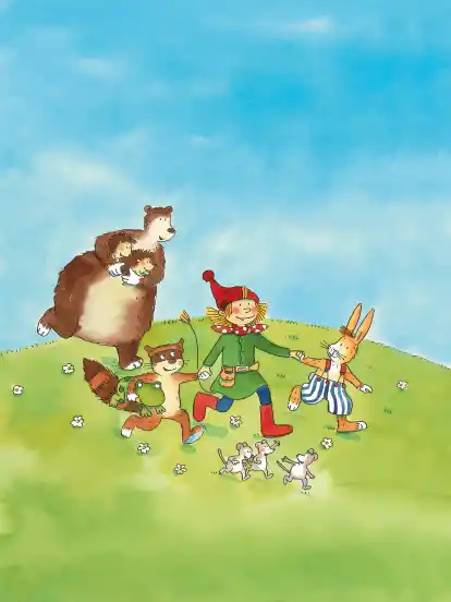 Pixi und seine Freunde.