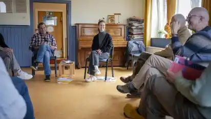 Beim Workshop über Asylrecht berichtete Annika Hesselmann vom Flüchtlingsrat Niedersachsen im Haus am Markt in Bruchhausen-Vilsen viel Wissenswertes.