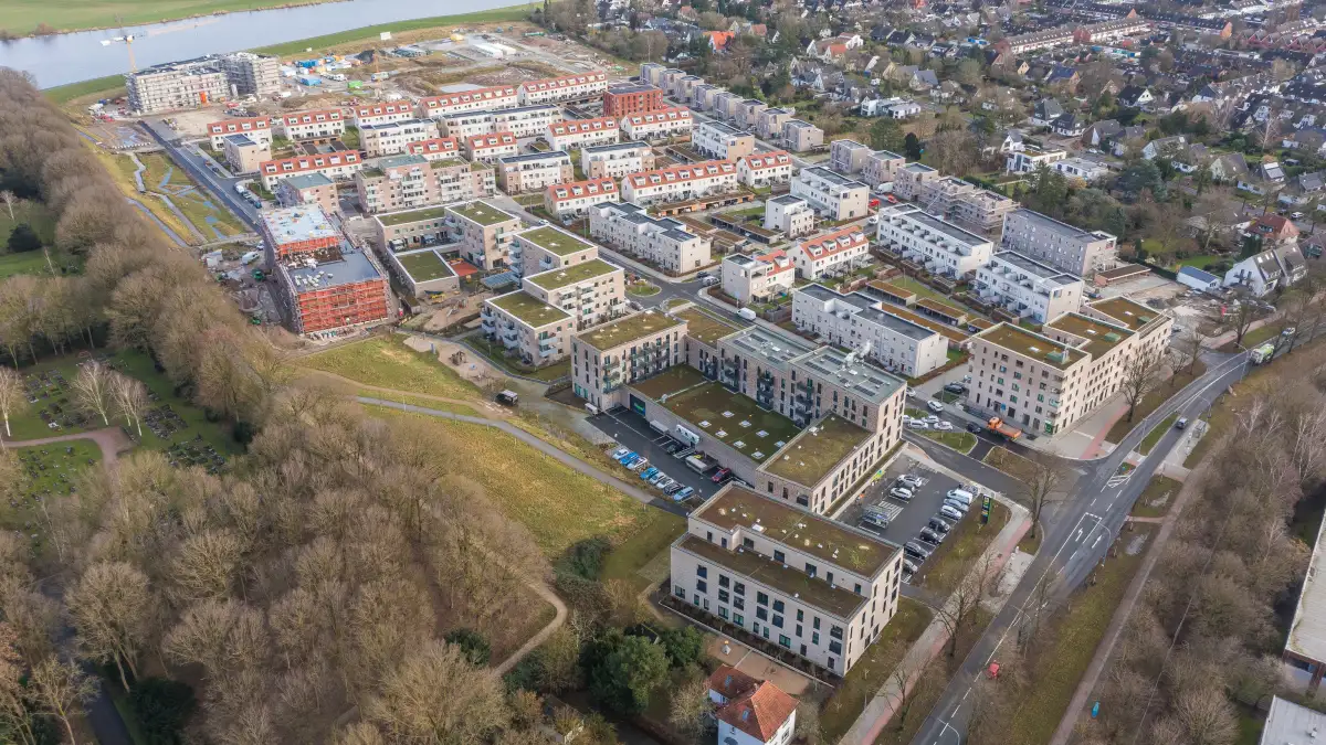 Bremen Gartenstadt Werdersee bringt knapp 600 neue Wohnungen