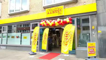 In der Innenstadt Kleinster NettoMarkt Bremens