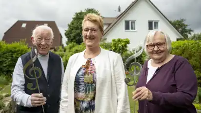 Legen großen Wert auf Zusammenhalt und Miteinander (von links): Bernd Falke, die neue Vorsitzende Petra Krüger und Anne Rohlfs.