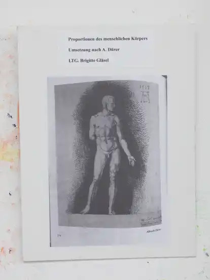 Dieses Werk von Albrecht Dürer war die Grundlage für die Arbeiten der Kursteilnehmer.