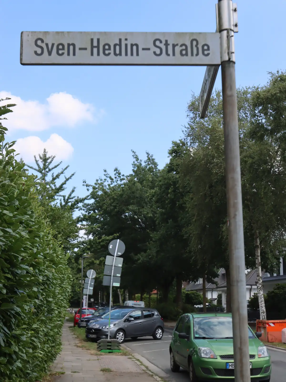 Bremen: Straßenschild Sven-Hedin-Straße erhält Nazi-Hinweis