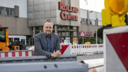 „Wir können froh sein, dass wir so treue Kunden haben, die die Behinderungen durch die Dauerbaustelle in Kauf nehmen“, sagt Center-Manager Frank Trompeter.