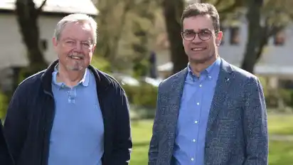 Wechsel bei den Sozialdemokraten im Borgfelder Beirat: Werner Piesik (links) folgt auf Alexander Keil.