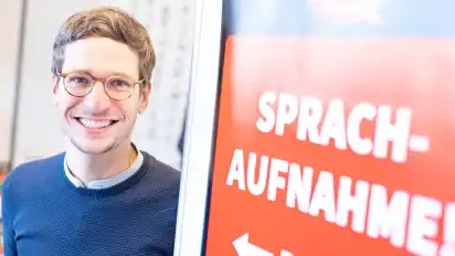 François Conrad leitet das Forschungsprojekt ”Die Stadtsprache Hannovers” an der Leibniz Universität.