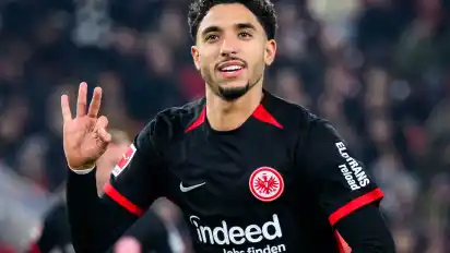 Omar Marmoush ist derzeit Toptorjäger der Bundesliga.