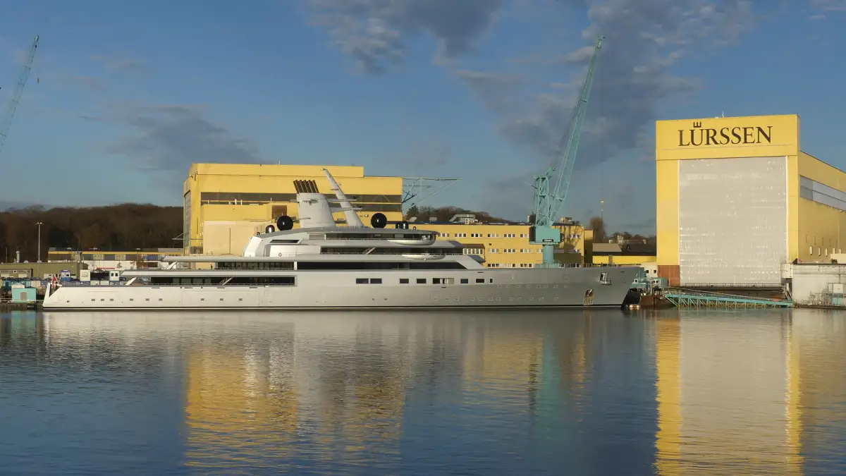 Luxusyacht "Dragonfly": Lürssen-Neubau für Google-Gründer Brin?