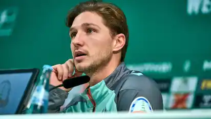 Sprach am Mittwoch mit den Medien: Werders Niklas Stark.