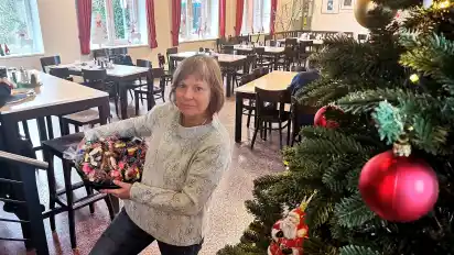 Carola Gähler empfängt an Heiligabend Personen im Gleis 1, die Weihnachten nicht alleine feiern möchten.