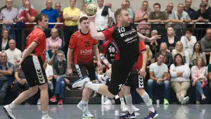 Marcian Markowski ist der Kapitän der jungen Delmenhorster Mannschaft und führt die junge Truppe auch außerhalb des Spielfeldes an.