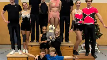 Sechs Rock'n'Roll-Paare des TV Deichhorst traten in Königs Wusterhausen an.