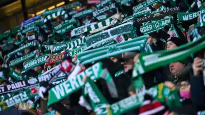 Werder-Fans werden im März zur besten Anstoßzeite ins Stadion gehen können.
