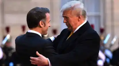 Frankreichs Staatschef will mit US-Präsident Trumpf über den Ukraine-Krieg beraten. (Archivbild)