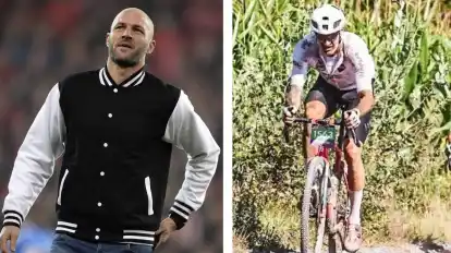 Jelle van Damme steigt aufs Rad: Der ehemalige Werder-Verteidiger wird Rad-Profi.