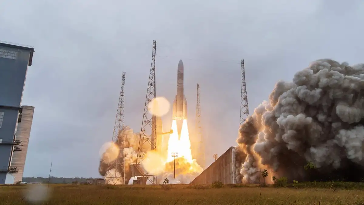 Ariane 6 launches its first satellite into space
