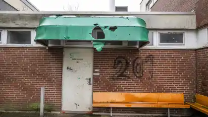 Überall werden Verfall und Zerstörung an der 47 Jahre alten Sportanlage sichtbar.