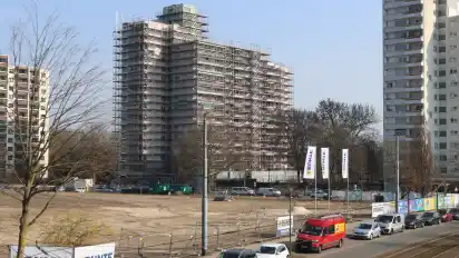 Derzeit eine Baustelle: die Neuwieder Straße 3 in Tenever.