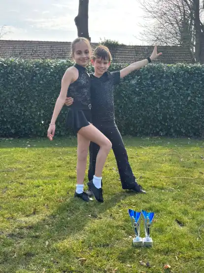 Talia Demirezer und Finn Mattes Buck vom Rock'n'Roll-Club (RRC) Delmenhorst im TV Deichhorst haben beim Nord-Cup eine starke Leistung gezeigt.