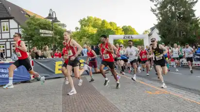 Der Zehn-Kilometer-Lauf war wieder einmal der Höhepunkt des Sottrumer Abendlaufs.