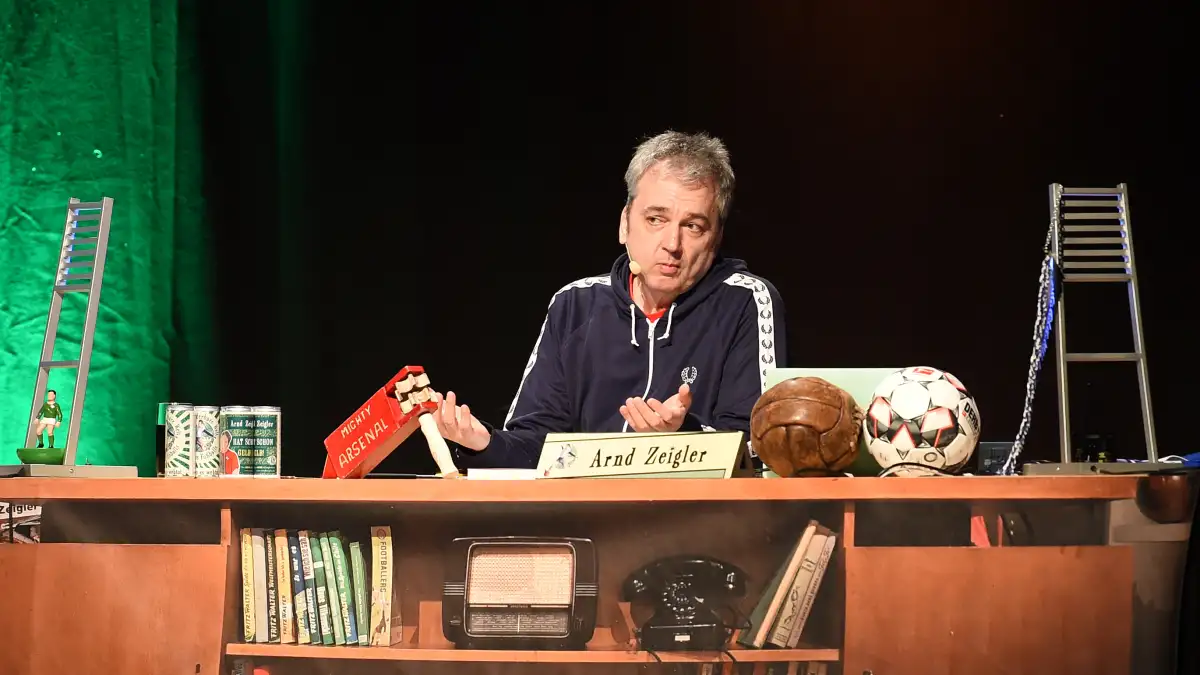 Arnd Zeiglers Fußballshow „Wir haben alle dieselbe Leidenschaft“