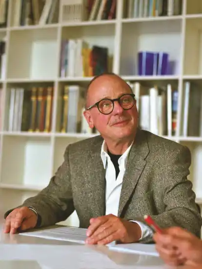 Der Architekt Gert Schulze (Foto von 2005) feiert am 9. Juni 2025 seinen 90. Geburtstag.