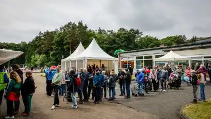 Neben den Führungen gab es beim Tag der offenen Tür auch ein Rahmenprogramm.