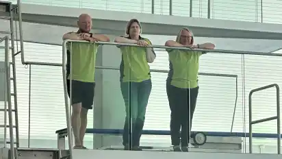 Hoffen auf viele Geburtstagsgäste: Stefan Sebode (von links), Claudia Prößler und Suse Laue.