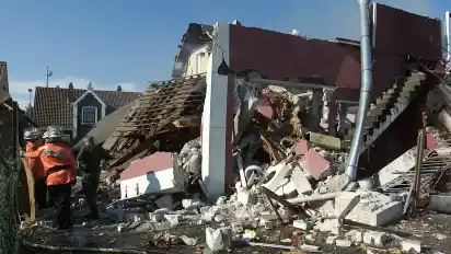 Nach der Explosion in der Braunschweiger Straße am 24. Juli 2000 war von dem Gebäude nicht mehr viel zu sehen.