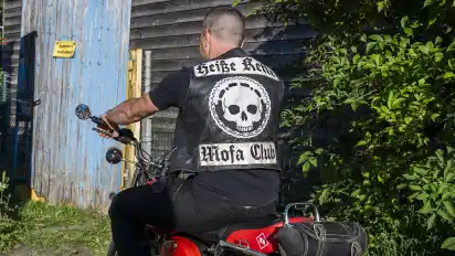 Der Klub hat eine eigene Kutte.