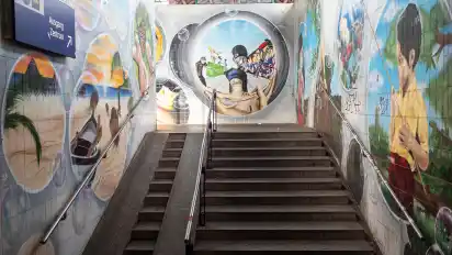 Die Unterführung am Achimer Bahnhof betreten einige Bürger mit einem mulmigen Gefühl.