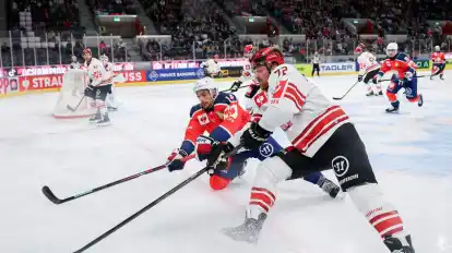 Die Pinguins Bremerhaven in der Champions League.