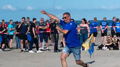Für das Turnier kamen viele Friesensportler vom Festland nach Spiekeroog.