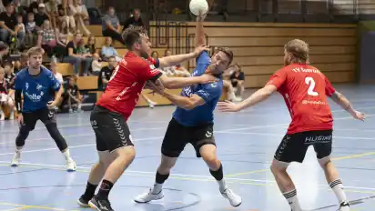 Fünf Tore erzielte HSG-Kapitän Hagen Sperling gegen Sottrum/Ottersberg.