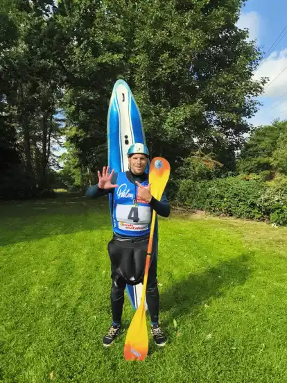 Bereits zum siebten Mal wurde Mike Lochny von Tura Bremen deutscher Meister im Kanu-Freestyle.