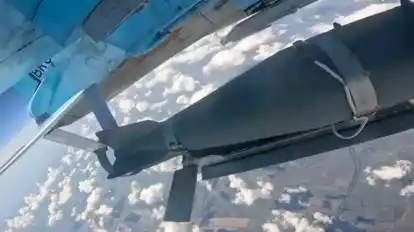 Russische Gleitbomben haben nur eine kurze Vorwarnzeit, es gibt kaum ein Abwehrmittel. (Archivbild)