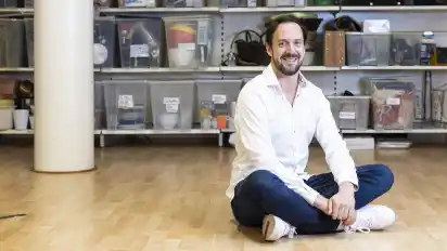 Tobias Wollschläger ist neu am Weyher Theater.