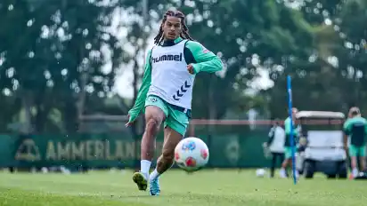Laufstark und athletisch: Isaac Schmidt überzeugt in der Datenanalyse unserer Deichstube.