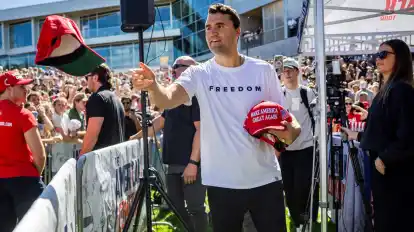 Charlie Kirk war am Mittwoch bei einer Veranstaltung erschossen worden, bei der er mit Studenten politische und gesellschaftliche Themen debattieren wollte.