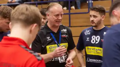 TVO-Trainer Lars Müller-Dormann sah einen Sieg und eine Niederlage seines Teams beim Heimspiel-Doppelpack.