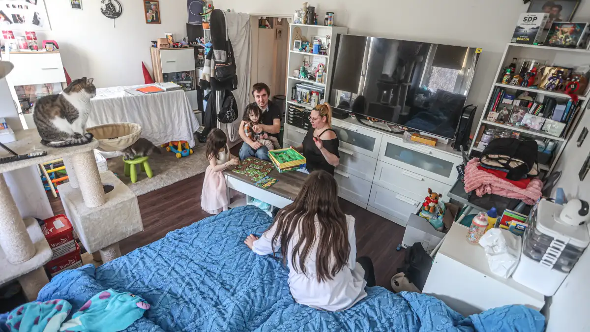 Housing shortage in Bremen: Family of five lives in 64 square meters