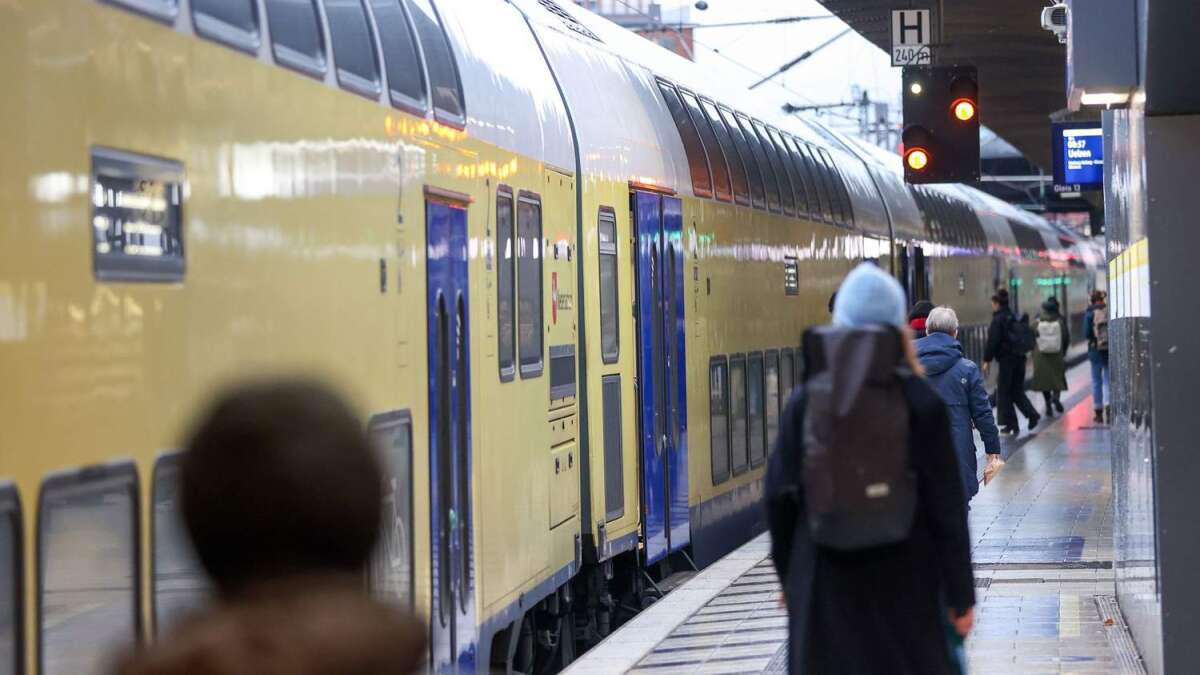 Federal police are looking for an exhibitionist on the train from Hamburg ...