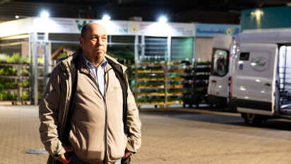 Markus Günsch kennt den Großmarkt aus fast 45 Dienstjahren in- und auswendig.