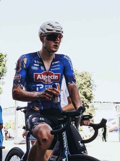 Timo Behrens stürzte beim Rennen Paris-Troyes schwer.