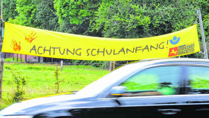 Mit Blick auf das Ende der Schulferien macht die Verkehrswacht regelmäßig auf die Schulwegsituation aufmerksam.